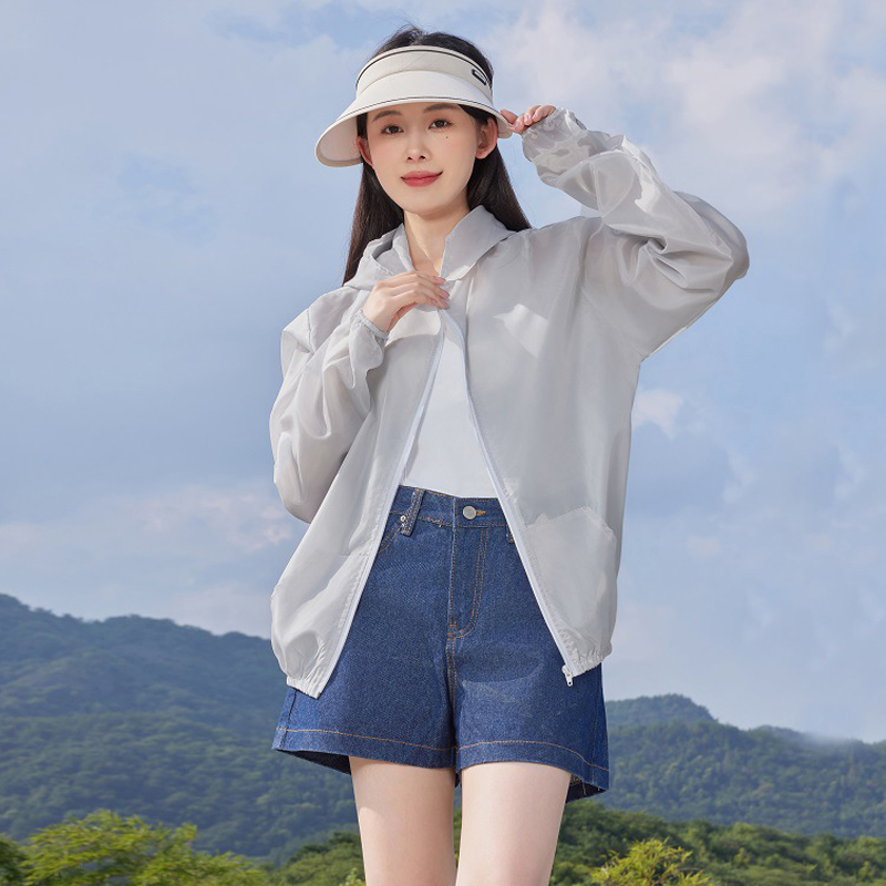 Reflective Running Jacket - 女性用日焼け止めジャケット,アンチUV,速乾性,スポーツウインドブレーカー,サイクリング,ランニング,日焼け止めシャツ,サマーコート