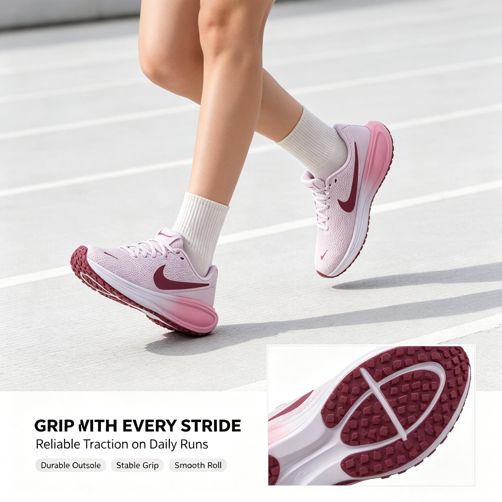 Running Gear Nike - ナイキ レディース ピンク ランニング シューズ 軽量
