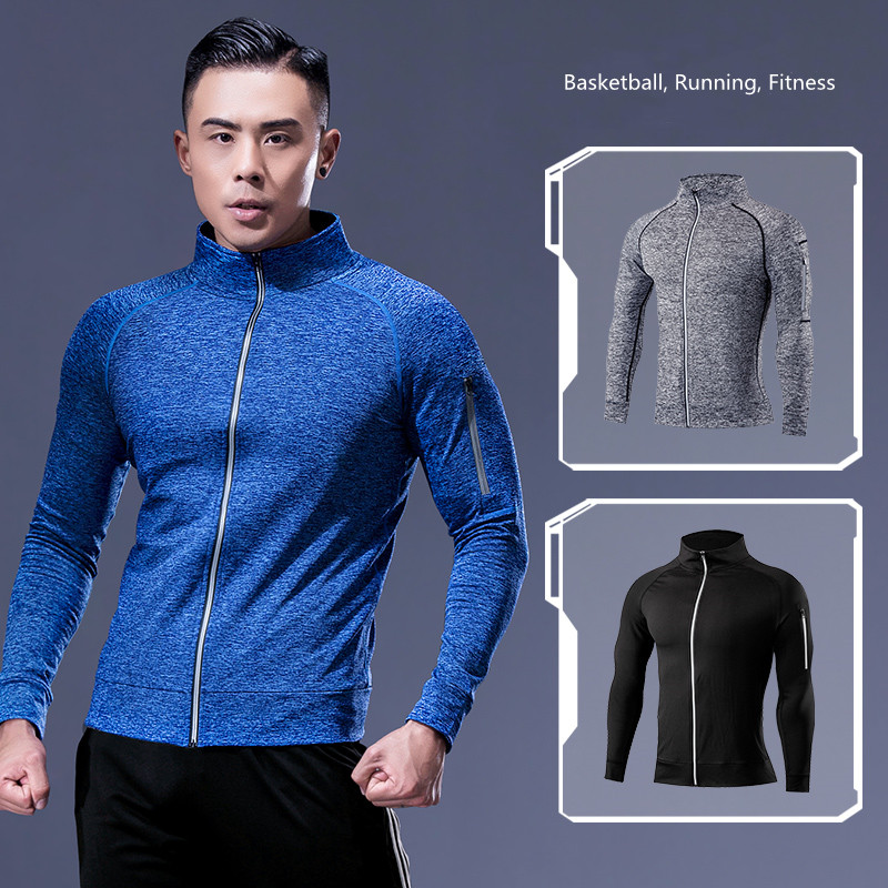 Running Gear Jacket - メンズ ランニング トレーニング ジャケット トレーニング ジッパー