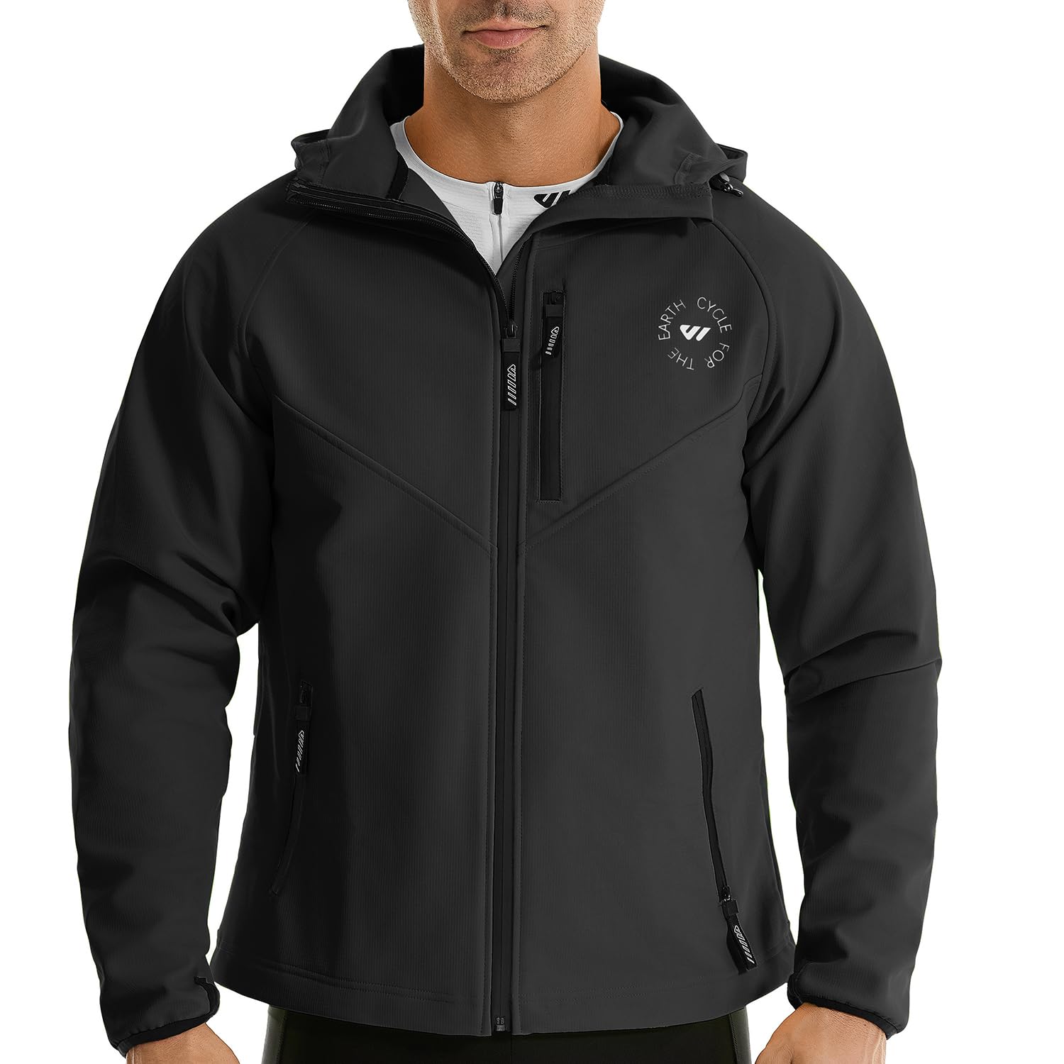 Running Gear In Winter - Wulibike 冬サイクリングジャケット男性防水ランニングジャケット男性登山ジャケット防風中立防寒ギア