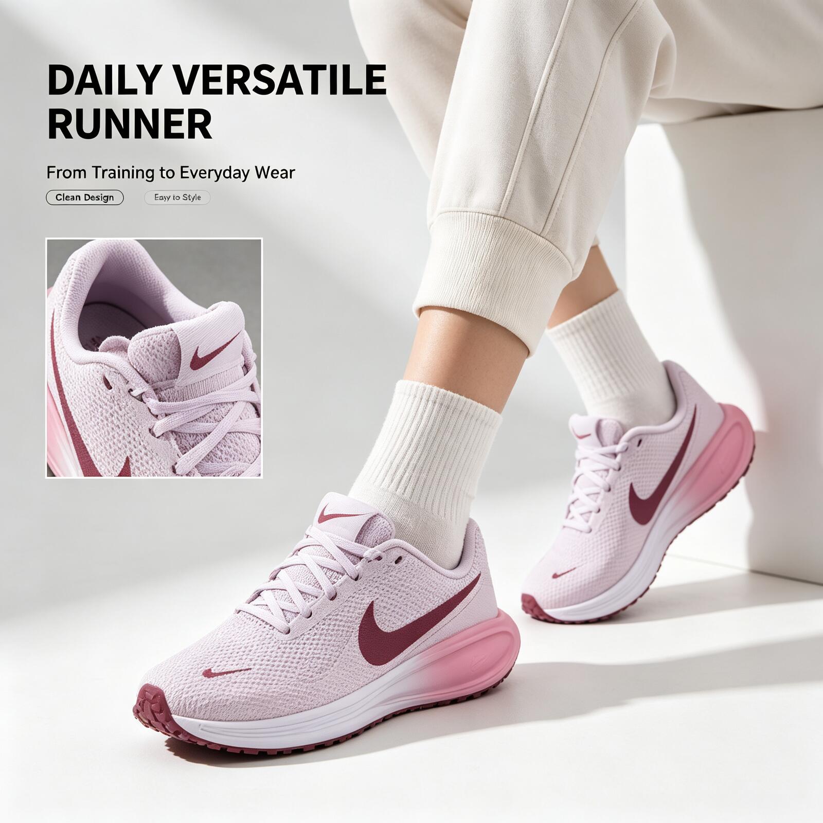 ナイキ レディース ピンク ランニング シューズ 軽量 通気 - Running Gear Nike のレビューと価格