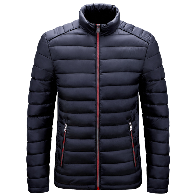 メンズ軽量アウトドアパファージャケット、フード付き保温サーマ - Running Gear Jacket のレビューと価格