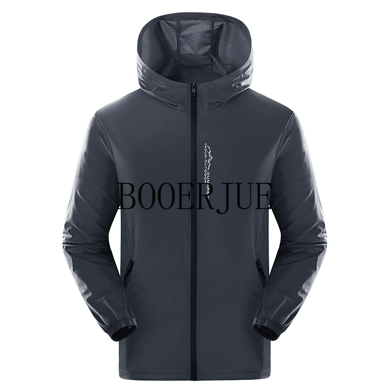 アウトドアハイキングスポーツ夏メンズ防水ハイキングジャケット - Running Gear Jacket のレビューと価格