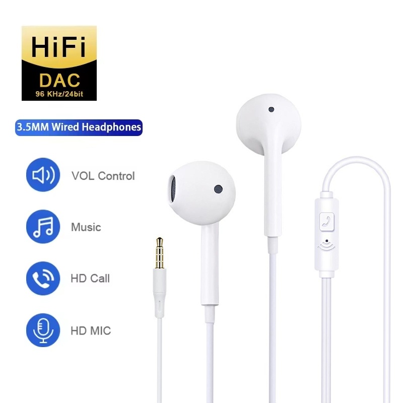 3.5 ミリメートルインイヤーイヤホンスマートフォン PC  - Running Gear Headphones のレビューと価格