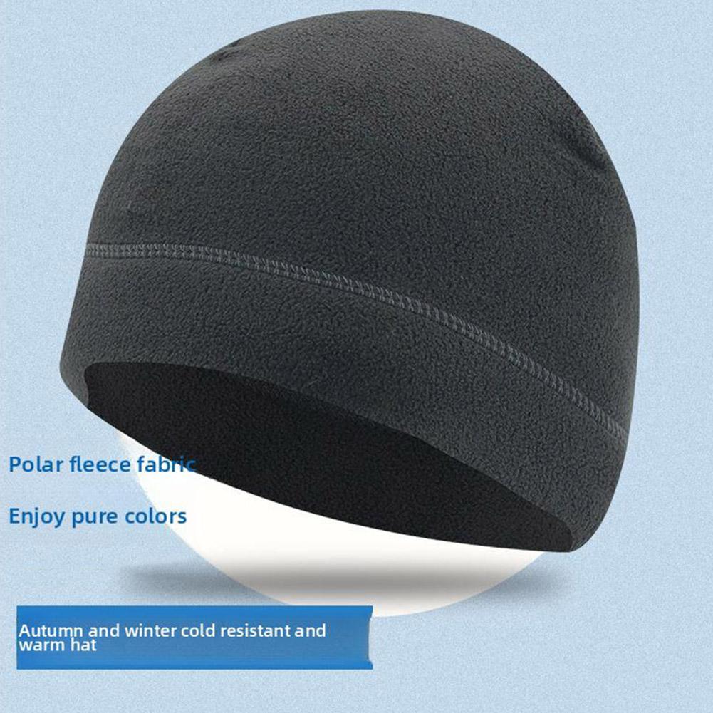 冬用ポーラーフリースキャップ 男女兼用 暖かい防風保温ビーニ - Running Gear In Winter のレビューと価格