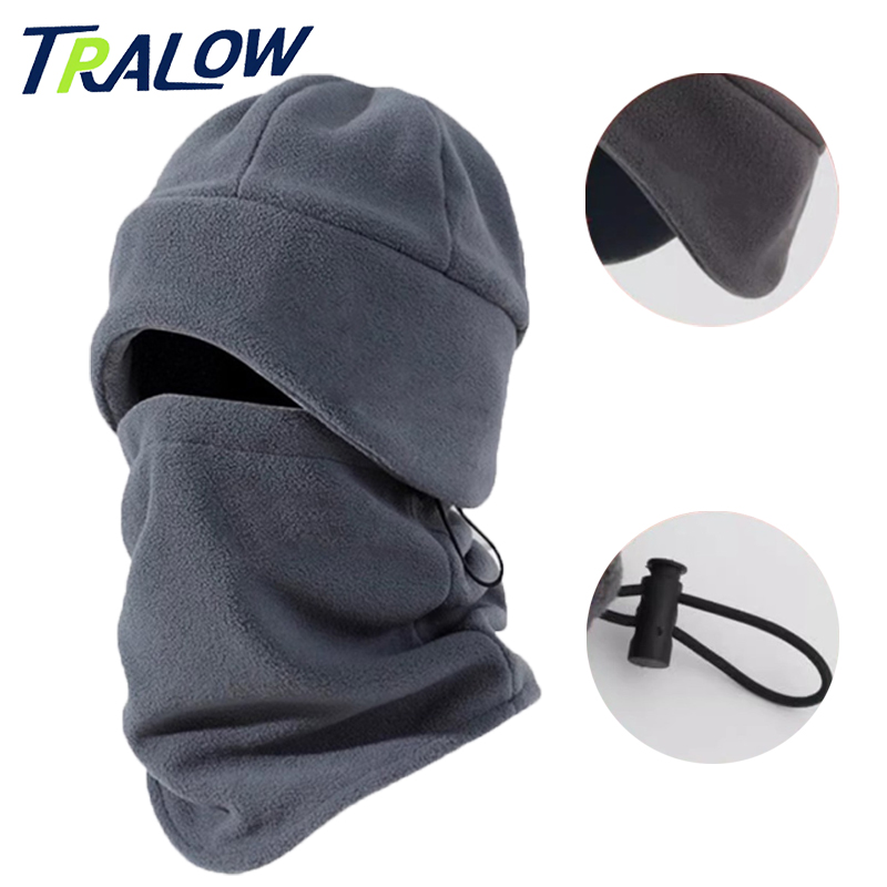 TRALOW 多機能冬用サーマルバラクラバ 防風フリーススキ - Running Gear In Winter のレビューと価格